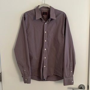 UNTUCKIt Medium button down shirt. Purple grey.